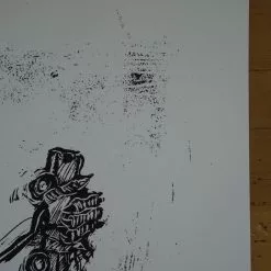 Gapers Block - 2009 Dan Grzeca Poster Chicago, IL Metro VARIANT