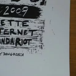 Gapers Block - 2009 Dan Grzeca Poster Chicago, IL Metro VARIANT