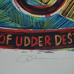 Apocalypse Cow - 2009 Dan Grzeca Poster Chicago, IL Three Floyds Art Prints