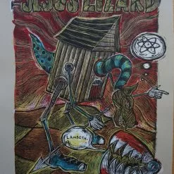 Jesus Lizard - 2009 Dan Grzeca Poster Chicago, IL Union Park