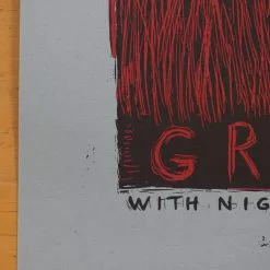Graveyard - 2009 Dan Grzeca Poster San Diego, CA Pink Bar Gig Posters 15 Graveyard - 2009 Dan Grzeca Poster San Diego, CA Pink Bar Gig Posters