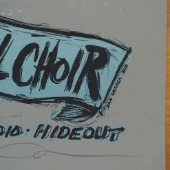 Retribution Gospel Choir - 2010 Dan Grzeca Poster Chicago The Hideout Chicago, IL 13 Retribution Gospel Choir - 2010 Dan Grzeca Poster Chicago The Hideout Chicago, IL