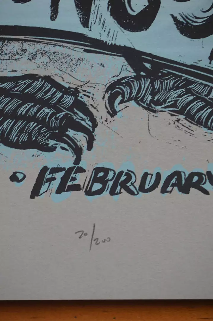 Retribution Gospel Choir - 2010 Dan Grzeca Poster Chicago The Hideout Chicago, IL 8 Retribution Gospel Choir - 2010 Dan Grzeca Poster Chicago The Hideout Chicago, IL