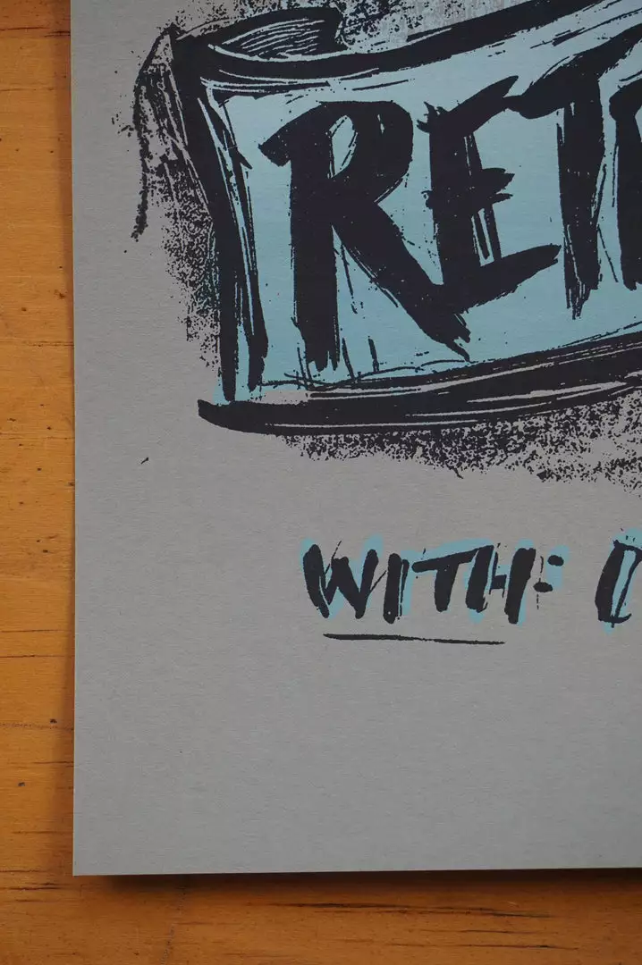 Retribution Gospel Choir - 2010 Dan Grzeca Poster Chicago The Hideout Chicago, IL 9 Retribution Gospel Choir - 2010 Dan Grzeca Poster Chicago The Hideout Chicago, IL