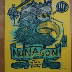 Chicago, IL Nonagon - 2009 Dan Grzeca Poster Chicago Quenchers The Poles