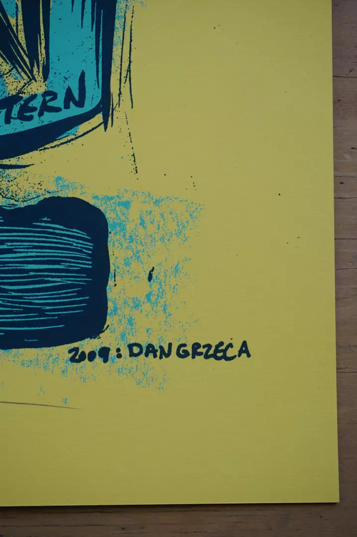 Chicago, IL Nonagon - 2009 Dan Grzeca Poster Chicago Quenchers The Poles 7 Chicago, IL Nonagon - 2009 Dan Grzeca Poster Chicago Quenchers The Poles