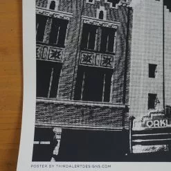 Gig Posters Arctic Monkeys - 2013 Third Alert Designs Poster Print Fox Theater Oakland CA 2