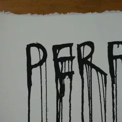 Perfectly Imperfect - 2015 Hijack Poster Street Art Brainwash Mr Brainwash