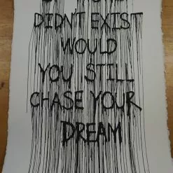 Mr Brainwash If Money Didn't Exist Would You Still Chase Your Dream - 2015 Hijack Poster Stre