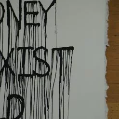 Mr Brainwash If Money Didn't Exist Would You Still Chase Your Dream - 2015 Hijack Poster Stre