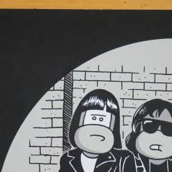 Ramonkeys - 2016 Mosher The Ramones Poster Chicago Street Artist 12 Ramonkeys - 2016 Mosher The Ramones Poster Chicago Street Artist