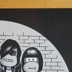 Ramonkeys - 2016 Mosher The Ramones Poster Chicago Street Artist 13 Ramonkeys - 2016 Mosher The Ramones Poster Chicago Street Artist