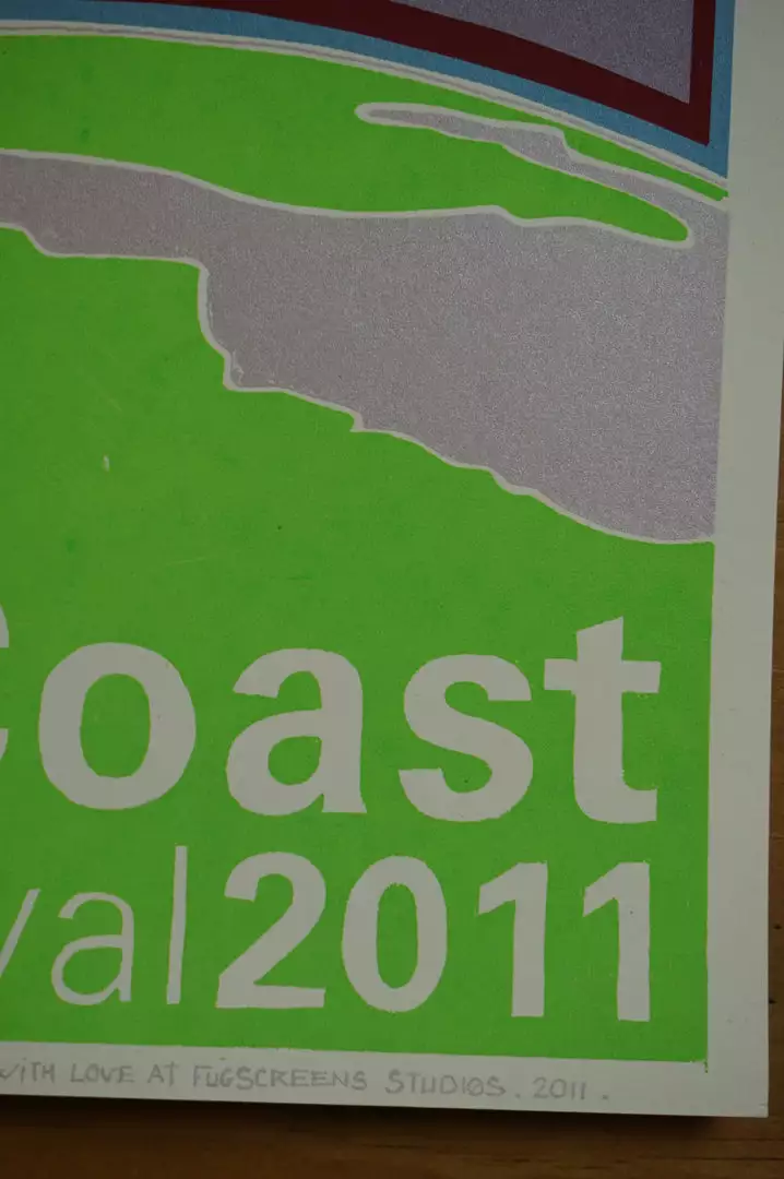 North Coast - 2011 Fugscreens Studios Poster NCMF Chicago, IL 7 North Coast - 2011 Fugscreens Studios Poster NCMF Chicago, IL