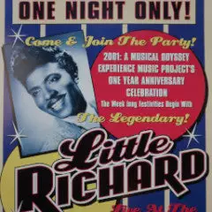 Little Richard - 2001 Dennis Loren Poster Seattle Sky Church 3 Little Richard - 2001 Dennis Loren Poster Seattle Sky Church