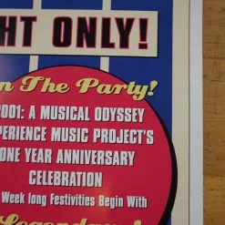 Little Richard - 2001 Dennis Loren Poster Seattle Sky Church 11 Little Richard - 2001 Dennis Loren Poster Seattle Sky Church