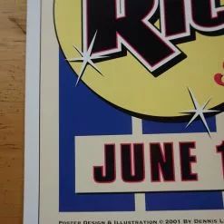 Little Richard - 2001 Dennis Loren Poster Seattle Sky Church 13 Little Richard - 2001 Dennis Loren Poster Seattle Sky Church