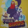 Movie/TV Posters Free Birds - 2013 Graham Erwin Poster Odd City Movie Cinema