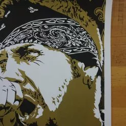 Chad Gray - 2010 Joshua Budich Poster Mudvayne LIMITED Gig Posters