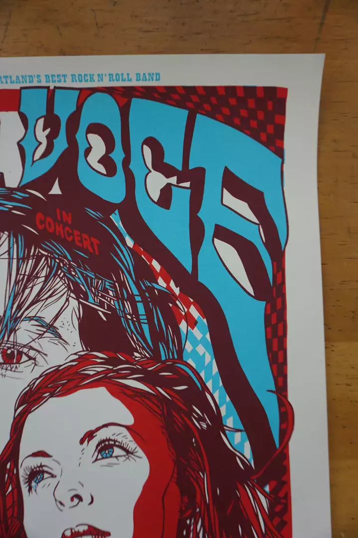 Gig Posters Viva Voce - 2007 Tyler Stout Poster Winter/Spring Tour 6 Gig Posters Viva Voce - 2007 Tyler Stout Poster Winter/Spring Tour