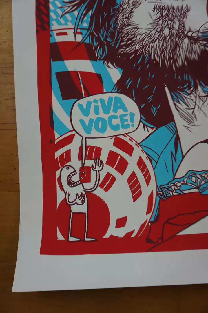 Gig Posters Viva Voce - 2007 Tyler Stout Poster Winter/Spring Tour 8 Gig Posters Viva Voce - 2007 Tyler Stout Poster Winter/Spring Tour