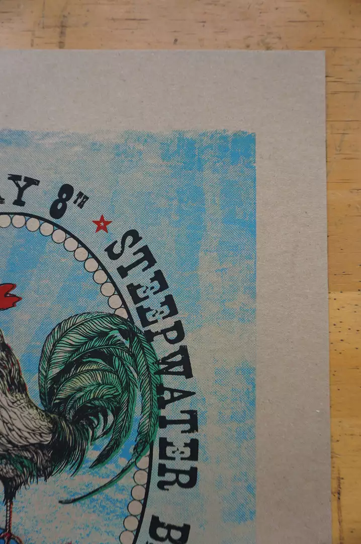 Sold Out Posters The Steepwater Band - 2015 TSB Poster Chicago, IL Martyrs VARIANT 6 Sold Out Posters The Steepwater Band - 2015 TSB Poster Chicago, IL Martyrs VARIANT