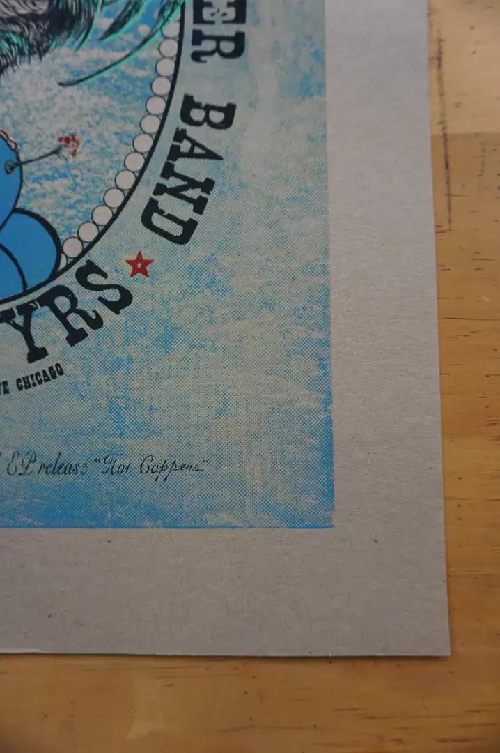 Sold Out Posters The Steepwater Band - 2015 TSB Poster Chicago, IL Martyrs VARIANT 7 Sold Out Posters The Steepwater Band - 2015 TSB Poster Chicago, IL Martyrs VARIANT