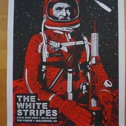 The White Stripes - 2007 Rob Jones Poster Los Angeles, CA
