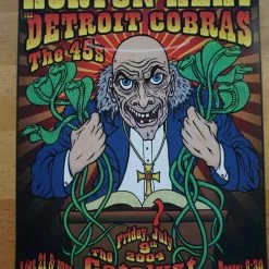 Reverend Horton Heat - Chris Shaw 2004 Poster Santa Cruz, CA Catalyst Gig Posters