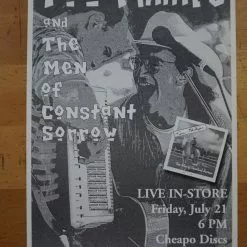 Sold Out Posters Tom Phillips - Poster The Men Of Constant Sorrow Austin, TX