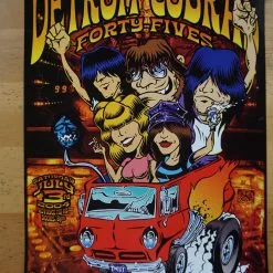 Gig Posters The Detroit Cobras - 2004 Dirty Donny Poster West Hollywood, CA