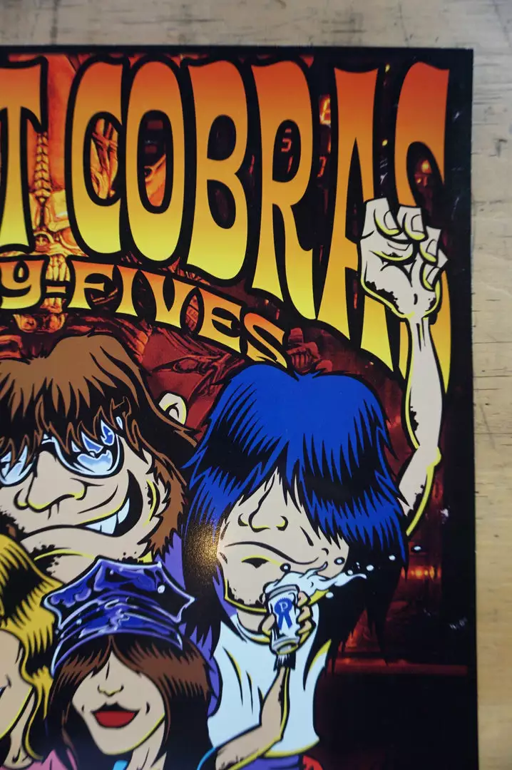 Gig Posters The Detroit Cobras - 2004 Dirty Donny Poster West Hollywood, CA 6 Gig Posters The Detroit Cobras - 2004 Dirty Donny Poster West Hollywood, CA