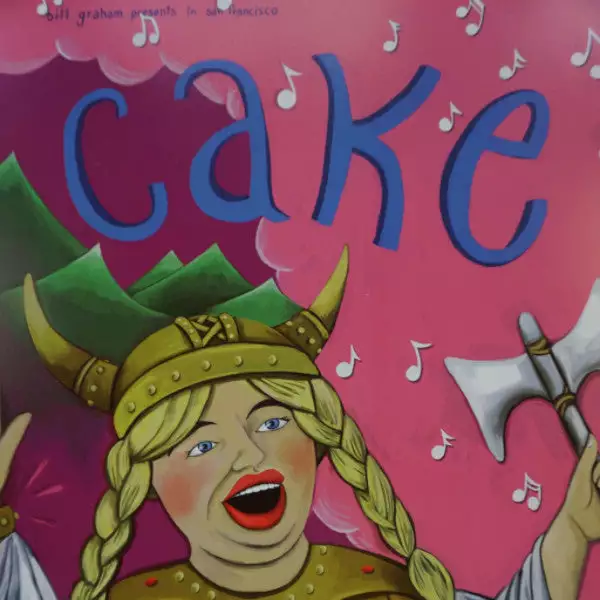Gig Posters Cake - 2001 Barbara Pollack Poster San Francisco, CA Warfield Theatre 3 Gig Posters Cake - 2001 Barbara Pollack Poster San Francisco, CA Warfield Theatre