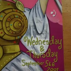 Gig Posters Cake - 2001 Barbara Pollack Poster San Francisco, CA Warfield Theatre 12 Gig Posters Cake - 2001 Barbara Pollack Poster San Francisco, CA Warfield Theatre