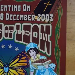 Kings Of Leon - 2003 Dennis Loren Poster Rock City Nottingham 11 Kings Of Leon - 2003 Dennis Loren Poster Rock City Nottingham