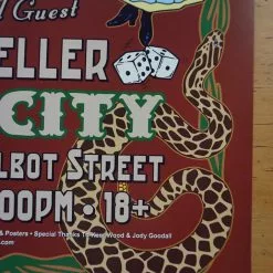 Kings Of Leon - 2003 Dennis Loren Poster Rock City Nottingham 12 Kings Of Leon - 2003 Dennis Loren Poster Rock City Nottingham