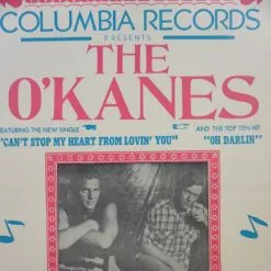 Sold Out Posters Gig Posters The O'Kanes - 1987 Columbia Records Hatch Show Prints Poster