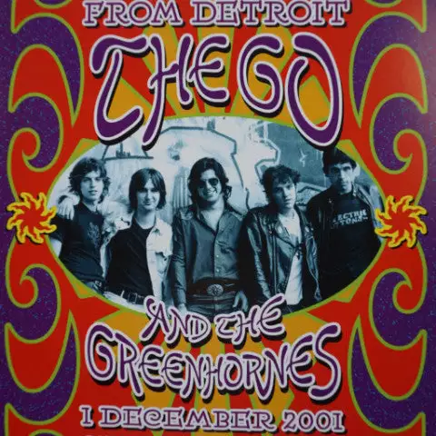 Gig Posters The Go - 2001 Dennis Loren Poster New York Mercury Lounge 3 Gig Posters The Go - 2001 Dennis Loren Poster New York Mercury Lounge