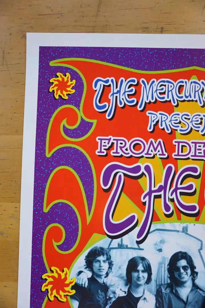 Gig Posters The Go - 2001 Dennis Loren Poster New York Mercury Lounge 5 Gig Posters The Go - 2001 Dennis Loren Poster New York Mercury Lounge