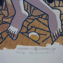 Decemberists - 2011 Guy Burwell Poster Oakland Fox Theater Gig Posters 17 Decemberists - 2011 Guy Burwell Poster Oakland Fox Theater Gig Posters