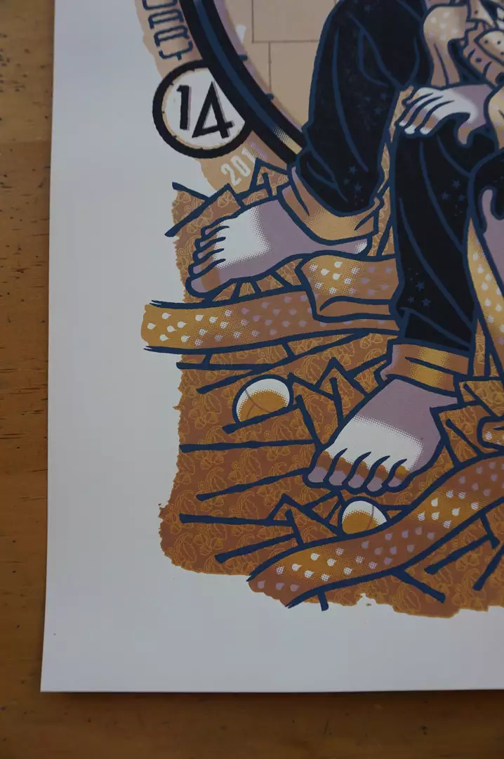 Decemberists - 2011 Guy Burwell Poster Oakland Fox Theater Gig Posters 10 Decemberists - 2011 Guy Burwell Poster Oakland Fox Theater Gig Posters