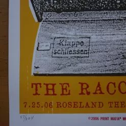 Gig Posters The Raconteurs - 2006 Print Mafia Poster Jack White Portland
