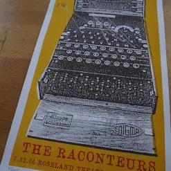 Gig Posters The Raconteurs - 2006 Print Mafia Poster Jack White Portland