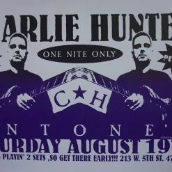 Sold Out Posters Charlie Hunter - 2011 Bishop Poster Austin, Texas Antone's Gig Posters