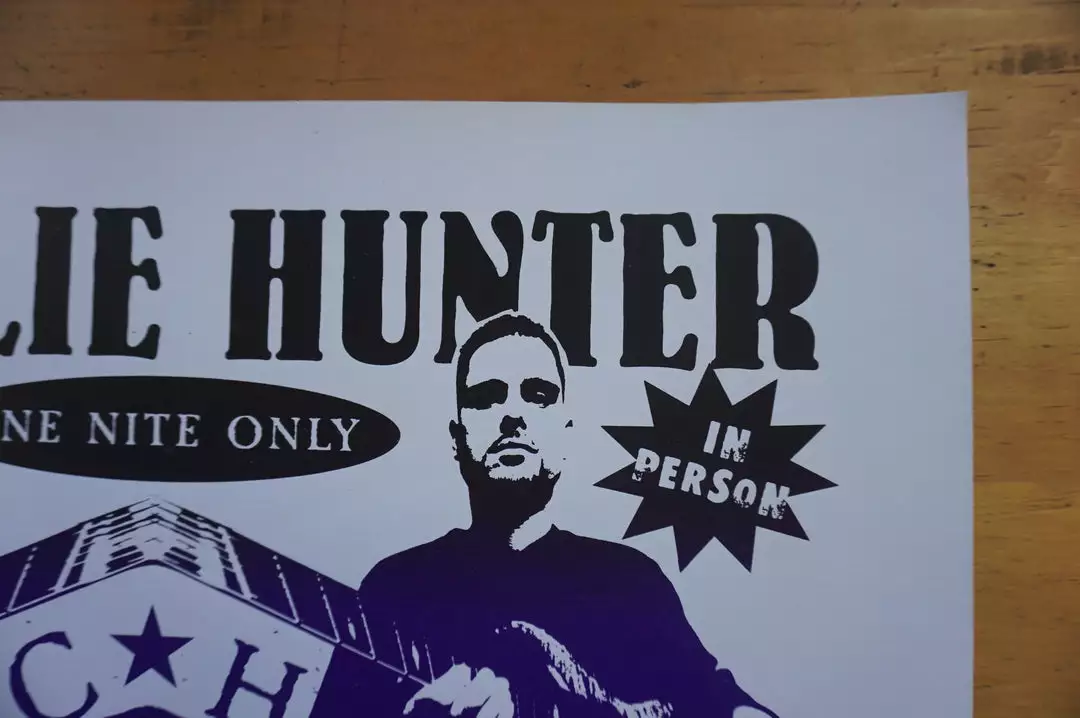 Sold Out Posters Charlie Hunter - 2011 Bishop Poster Austin, Texas Antone's Gig Posters 7 Sold Out Posters Charlie Hunter - 2011 Bishop Poster Austin, Texas Antone's Gig Posters