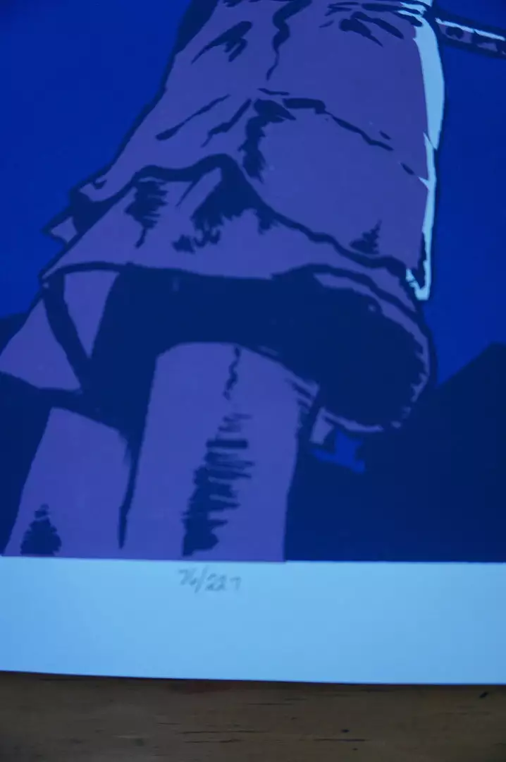 Blue October - 2009 Billy Perkins Poster Philadelphia, PA Living Arts 8 Blue October - 2009 Billy Perkins Poster Philadelphia, PA Living Arts