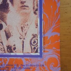 Cream - 1968 Gary Grimshaw Poster Detroit, MI Grande Ballroom Gig Posters