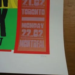 Eric Clapton - 2010 Ron Donovan Poster Jeff Beck Firehouse 13 Eric Clapton - 2010 Ron Donovan Poster Jeff Beck Firehouse