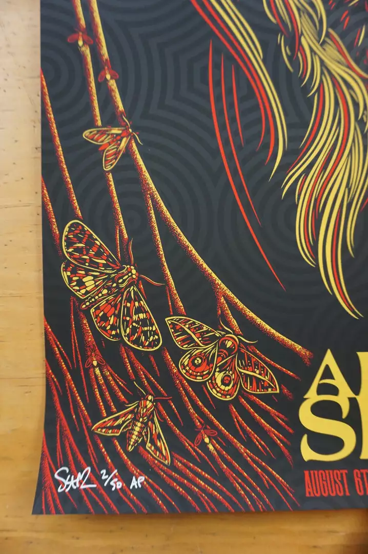 Alabama Shakes - 2016 Todd Slater Poster Taos AP Kit Carson Park Gig Posters 8 Alabama Shakes - 2016 Todd Slater Poster Taos AP Kit Carson Park Gig Posters