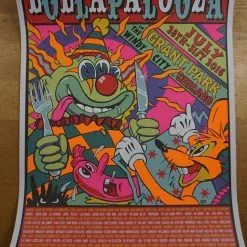 Lollapalooza - 2016 Frank Kozik Poster Chicago, IL Grant Park 11 Lollapalooza - 2016 Frank Kozik Poster Chicago, IL Grant Park