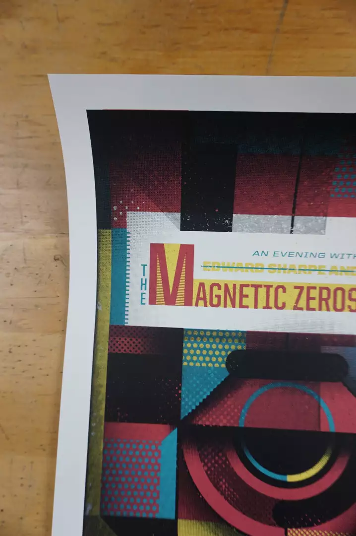 Delicious Design Edward Sharpe And The Magnetic Zeros - 2016 Poster Chicago ESMZ 5 Delicious Design Edward Sharpe And The Magnetic Zeros - 2016 Poster Chicago ESMZ